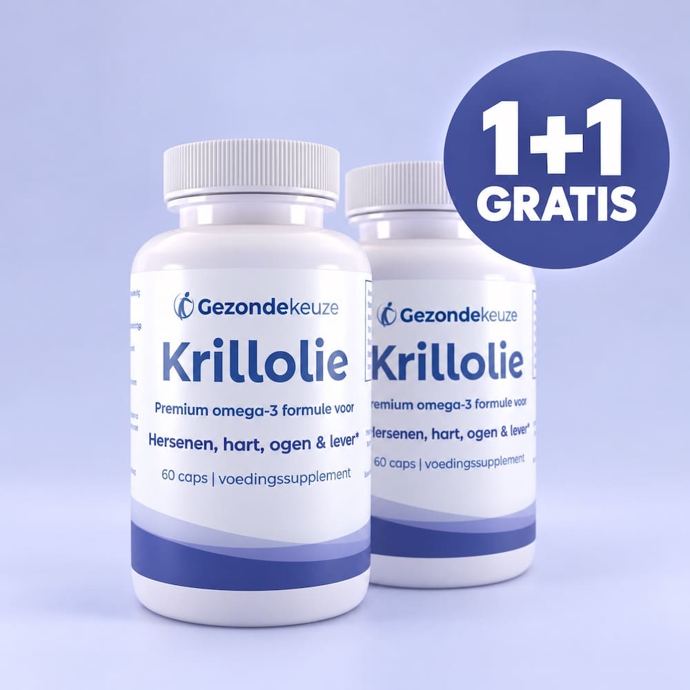 Gezondekeuze Krillolie 1+1 GRATIS